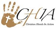 A logo of the christian hands foundation.